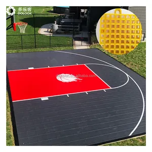 Hoge Kwaliteit Uitstekende Bounce Zware Belasting Capaciteit Sport Court Vloertegels Voor Basketbal