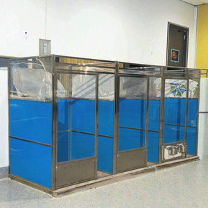 Dayanıklı 304 paslanmaz çelik nefes Modern köpek kulübesi döner besleme sistemi açık kafes - Product Image 5