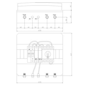 Vers.7 Sistema de montaje solar de 1 cuerda con marco de campo - Product Image 1