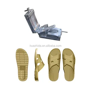 Pasokan OEM Cetakan Sepatu Sandal Injeksi PVC Peniup Udara Aluminium