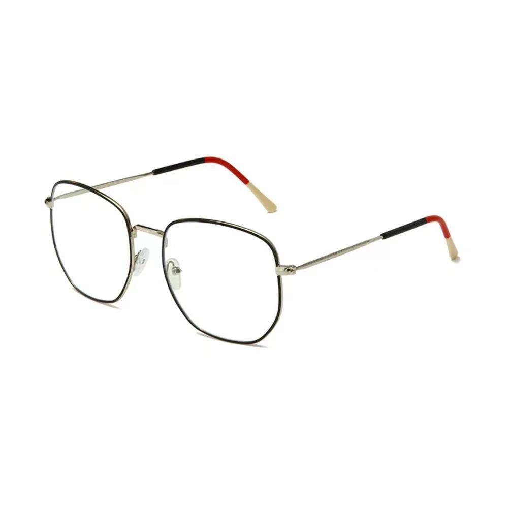 Film blanc cadre en argent cercle noir