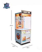 Machine à griffes commerciale d'arcade à monnayeur, machine à griffes à prix, machine de jeu attrape-poupées personnalisée pour centre de jeux et centre commercial