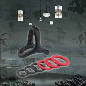 <span class=keywords><strong>Anillo</strong></span> para Pene de Silicona Reutilizable, Suave, para Mejorar el Rendimiento Masculino, Soporte Íntimo, Promueve la Circulación y Retrasa la Eyaculación - Product Image 3