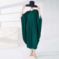 Nouvelles Robes Lily Brillance Plis Irréguliers Style Musulman D'Été Femmes Amples Grande Taille Robes Décontractées