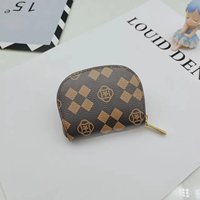 Dompet Kartu Wanita Model Akordion PU Gaya Baru dengan Ritsleting, Kotak Hadiah, Elegan, Mewah, Multi-Kartu, Gaya Korea, Ringkas, Pendek