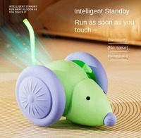 Jouet pour chat électrique automatique, jouet interactif pour animaux de compagnie à mouvement automatique pour chats d'intérieur