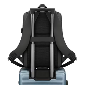 Durable Casual Laptop Large Capacity Men School <b>Bag</b> Leather Laptop Pack - Product Image 6