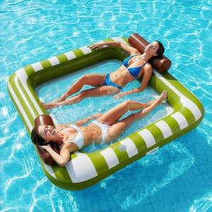 Flotador de piscina para adultos de malla, de fábrica BSCI FCCA SCAN Vietnam, para broncearse, juguetes acuáticos de verano para lago y piscina. - Product Image 3