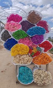 Prix bas, haute qualité, décoration de bouquet de mariage, fleurs séchées naturelles Gypsophila, toucher réaliste, Gypsophila préservée. - Product Image 4