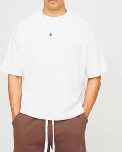 Ensemble Athleisure Homme Respirant Grande Taille Décontracté Été Motif Palmiers Chocolat Vente en Gros - Product Image 1