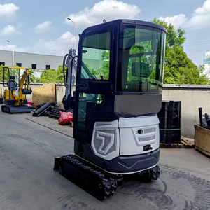 Miễn Phí Vận Chuyển Diesel Crawler 1.2 Tấn Mini Máy Xúc Trang Trại Cao Su Theo Dõi Mini Digger Vườn Cơ Thể Hẹp Micro Bagger Với Xô - Product Image 2