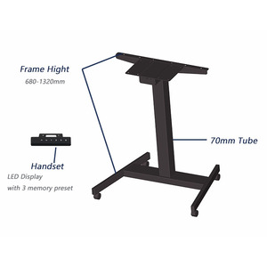 Bureau debout en métal de style moderne Offre Spéciale bureau debout à hauteur réglable pratique simple - Product Image 2