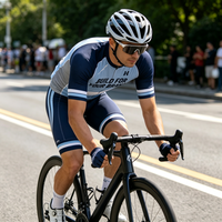 Maillot de cyclisme personnalisé avec logo, échantillon rapide, respirant, séchage rapide, pour hommes, pour équipes de VTT