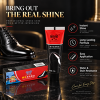 Cire solide anti-gel pour chaussures à basse température 30G – Brillance instantanée sans pâte pour l'entretien du cuir