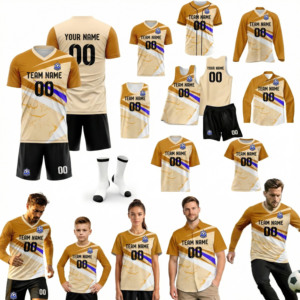 Ensembles <span class=keywords><strong>de</strong></span> maillots <span class=keywords><strong>de</strong></span> football unisexes imprimés sur mesure, service OEM, 100% polyester, séchage rapide, respirant, manches courtes, vêtements <span class=keywords><strong>de</strong></span> football d'été - Product Image 6