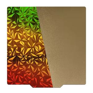 <span class=keywords><strong>KINGROON</strong></span> <span class=keywords><strong>KP3S</strong></span> accesorios de <span class=keywords><strong>impresora</strong></span> <span class=keywords><strong>3D</strong></span> 180x180mm hoja PEI placa de construcción magnética cama calentada resorte acero PET PE O PEY magnético - Product Image 1