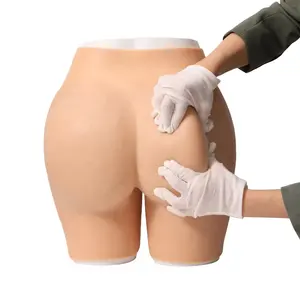 4Xl硅胶臀部和臀部填充裤塑形器女性硅臀部塑形器沙漏图身体塑形器2.2厘米战利品垫