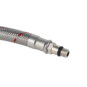 <span class=keywords><strong>Tuyau</strong></span> d'arrivée <span class=keywords><strong>flexible</strong></span> en acier inoxydable tressé 2025 avec raccord en laiton certifié NSF KTW CUPC pour eau chaude, cuisine et <span class=keywords><strong>WC</strong></span> - Product Image 4