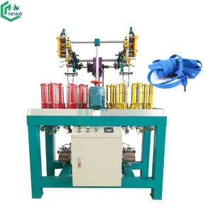 32 Spindles Nylon Rope Making Machine Dây Giày Bện Máy Dệt Kim