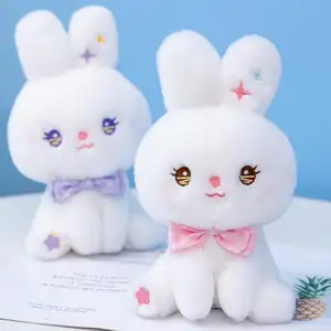 Commercio all'ingrosso personalizzato Cartoon Sanrio peluche Kawaii carino peluche cane coniglietto figura peluche per bambini ragazze