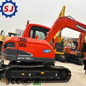 Excavadora Usada Doosan DX75 |   Excavadora Hidráulica de Orugas de 7.5 Toneladas |   Máquina de Construcción Compacta en Venta - Product Image 1