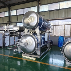 Nuevo <span class=keywords><strong>esterilizador</strong></span> <span class=keywords><strong>de</strong></span> alimentos Autoclave <span class=keywords><strong>de</strong></span> baño <span class=keywords><strong>de</strong></span> agua automático Tastech para restaurantes, carne, alimentos enlatados, granjas, componentes centrales, bomba PLC - Product Image 6