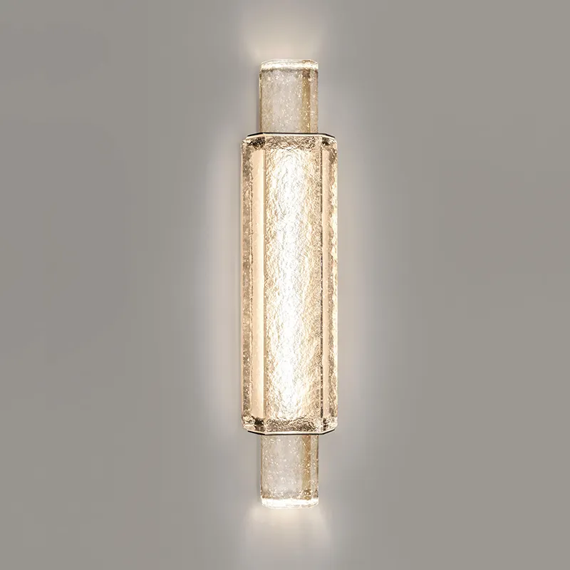 İskandinav modern duvar lambası özgünlük led dekoratif kristal duvar yatak odası için lamba oturma odası aydınlatma