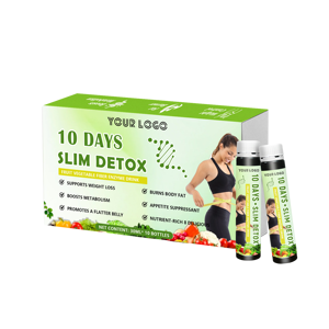 توريد الشركة المصنعة OEM <span class=keywords><strong>10</strong></span> أيام فقدان الوزن التخلص من السموم سائل حرق الدهون في الجسم عن طريق الفم يعزز مشروب التمثيل الغذائي - Product Image 6