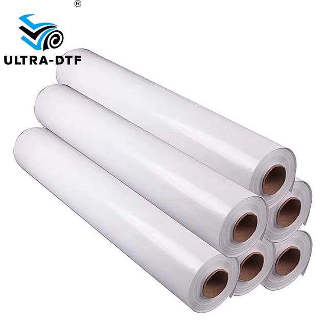Double PE Printable Adhesive Vinyl Film Self-Adhesive and Water Resistant with Glossy Surface Monomeric Latex Printing Media