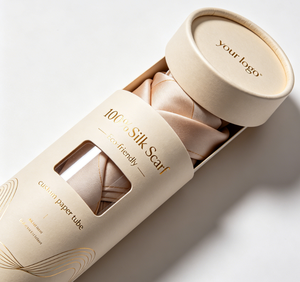 Eco Custom Luxury Gift Box Paper Packaging Underwear Cardboard Tube Box Cylinder <b>Socks</b> and Clothing Packaging With Window - Product Image 2