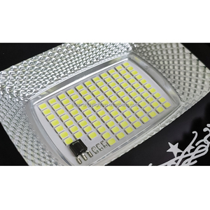 50W-200W Seguridad ABS LED Al Aire Libre Impermeable IP65 Luces de inundación solares para carretera - Product Image 3