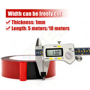 Ruban adhésif double face en mousse PE pour la fixation des tringles à rideaux et des supports - Product Image 4