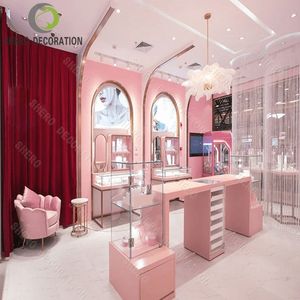 Conception d'intérieur de bijouterie, service de rénovation de bijouterie commerciale sur mesure, décoration moderne de bijouterie - Product Image 1