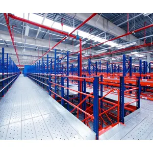 China Supplier Multifunction Steel Warehouse Rack System Storage Mezzanine Loft Racking