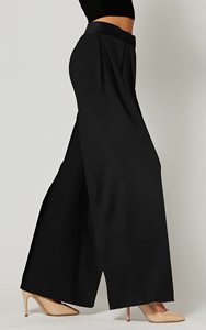 <span class=keywords><strong>Pantaloni</strong></span> <span class=keywords><strong>Eleganti</strong></span> da <span class=keywords><strong>Donna</strong></span> a Vita Alta e Gamba Larga, <span class=keywords><strong>Pantaloni</strong></span> Lunghi alla Moda, <span class=keywords><strong>Pantaloni</strong></span> Larghi da Ufficio per Signore - Product Image 3