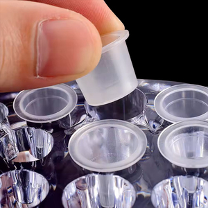 Tattoo Ink Cup <b>Holder</b> Silicone Pigment Stand Tray for PMU Microblading Permanent <b>Makeup</b> Workstation Professional Studio Use - Product Image 6