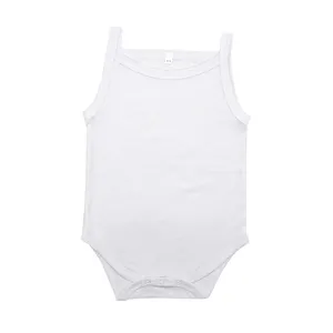 थोक कस्टम पर्ची सफेद बच्चे onesie सस्ते बनाने की क्रिया खाली प्यारा बच्चा Bodysuit बच्चों के कपड़े