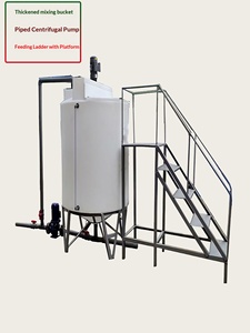 Serbatoio <span class=keywords><strong>per</strong></span> Trattamento Acque Reflue in Plastica con Agitatore, Alimentazione a Tubo, Circolazione, Riscaldamento a Scala, Fondo Conico Rinforzato - Product Image 3