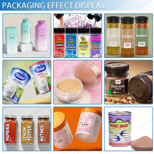 เครื่องบรรจุแบบกึ่งอัตโนมัติ สายการบรรจุเครื่องปรุงรส ซอส เครื่องเทศ ผงปรุงรส เครื่องชั่งน้ำหนัก บรรจุกล่อง กระป๋อง ขวด เครื่องบรรจุอัตโนมัติ - Product Image 5