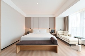 Ensembles de chambre à coucher d'hôtel 5 étoiles personnalisés SHIYI Hampton by Hilton, meubles modernes avec solution de projet professionnelle et <span class=keywords><strong>prix</strong></span> de gros - Product Image 2