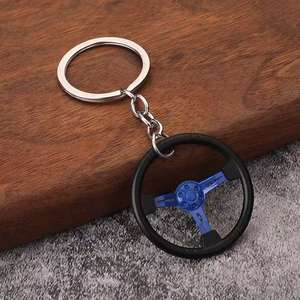 Vente en gros <span class=keywords><strong>de</strong></span> porte-clés turbo en métal porte-clés volant Momo Sparco porte-clés <span class=keywords><strong>de</strong></span> direction élégant accessoire <span class=keywords><strong>de</strong></span> voiture design en métal vintage - Product Image 2