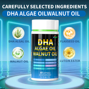 ДГК из водорослей в сочетании с маслом грецкого ореха холодного отжима |   Поддерживает когнитивные функции, память и нервную систему. - Product Image 2
