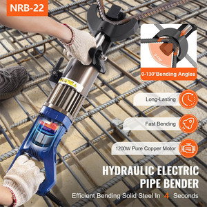 Electric Hydraulic Rebar Bender Portable Rebar <b>Bending</b> <b>Machine</b> High Power Steel Rebar Bender - Product Image 5
