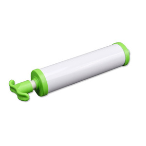 Compression <b>Bag</b> Suction Pump Manual Vacuum Pump For Clothing <b>Storage</b> Space Saver 10-20 L Round Standing Type PP <b>Plastic</b> - Product Image 2