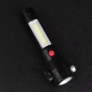 Tự vệ an ninh có thể sạc lại Chiến Thuật T6 <span class=keywords><strong>Torch</strong></span> Telescopic <span class=keywords><strong>Led</strong></span> zoom làm việc đèn pin & ngọn đuốc AAA khẩn cấp pin khô - Product Image 3