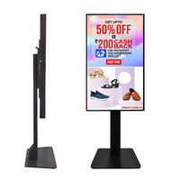 Affichage publicitaire Vertical écran LCD fenêtre haute luminosité 500-3500 nits vitrine de magasin lecteur au sol affichage numérique