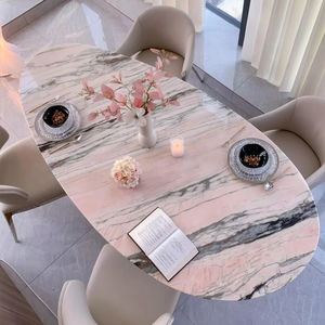 Mármol Rosa Contemporáneo Resistente al Agua, Piedra de Lujo para Villas, Apartamentos, Hoteles y Encimeras de Baño - Diseño de Alta Gama, Calidad Superior - Product Image 1