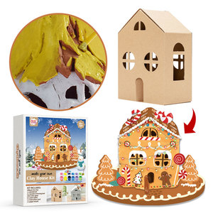 DIY Mini House Building kit di artigianato carino per le ragazze regali hobby per gli artigiani - Product Image 1
