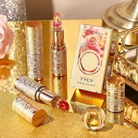 Marque privée Maquillage Magic Jelly Flower Rouge à lèvres Changement de couleur Imperméable à l'eau Longue durée Non collant Rouge à lèvres teinté humide toute la journée