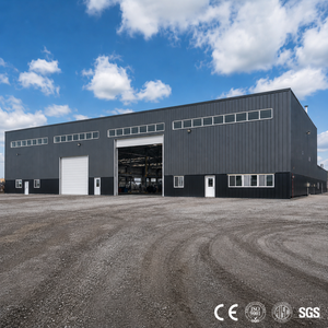 Edificio Prefabbricato in Metallo di Alta Qualità Utilizzato Come Officina o Magazzino con Struttura in Acciaio - Product Image 4